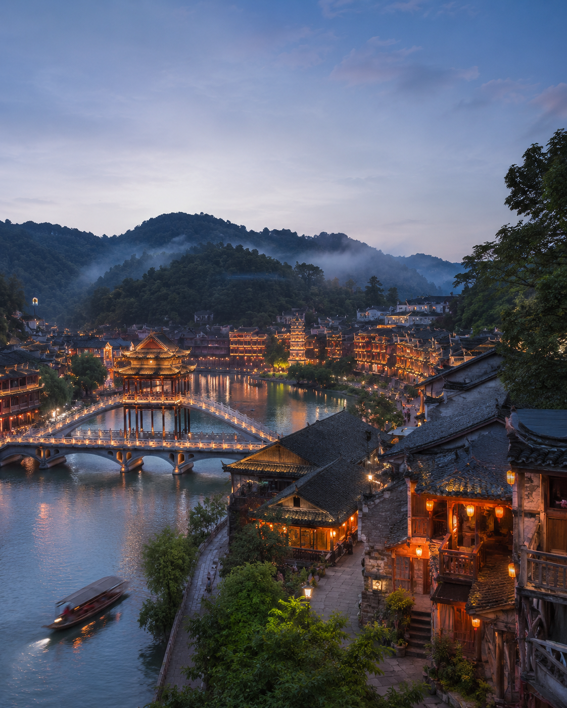 张家界 + 凤凰古城，张家界路线图片