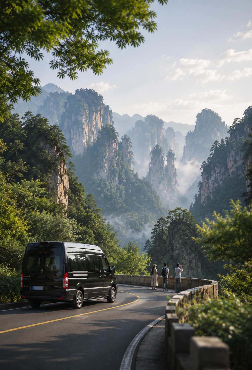 情侣旅行瞬间